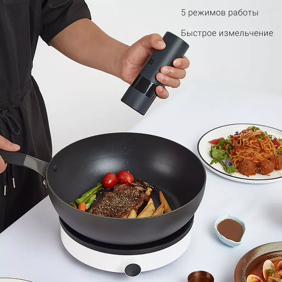 Электрическая мельница для соли и перца Xiaomi HuoHou Electric Grinder